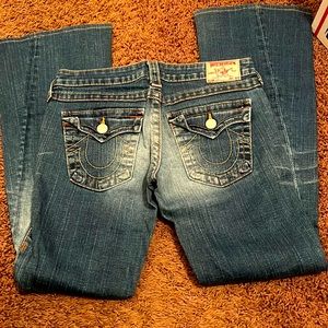 True Religion Joey jeans size 28w 30 length